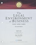 The Legal Environment of Business + Mindtap 1 Term Printed Access Card: Text and Cases