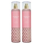 Bath & Body Works CHAMPAGNE TOAST Fine Fragrance Mist - PACK OF 2 (FULL SIZE MIST 8FL OZ / 236 ML) Packaging Varies