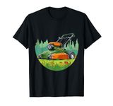 Gardener Spring Season with funny Lawn Mower T-Shirt