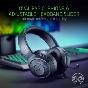 Razer Kraken X Lite Gaming Headset – Lightweight Over-Ear Audio
