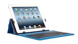 iHome Type Series: Type Slim Bluetooth Keyboard Case for iPad 2/3/4, Blue