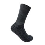 Mint & Oak Padded Diabetic Socks for Men & Women, Breathable & Blister Protection. (Grey, Free Size)