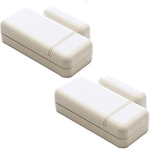 Qolsys DW Mini-S (2-Pack) Wireless Contact Sensor for Windows & Doors - S-Line Encrypted 319.5 MHz - Window Alarm Sensor for Smart Home - Create Personalized Notifications & Rules