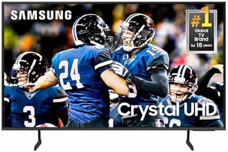 SAMSUNG 43-Inch Class Crystal UHD 4K DU7200 Series HDR Smart TV w/Object Tracking Sound Lite, PurColor, Motion Xcelerator, Mega Contrast, Q-Symphony (UN43DU7200, 2024 Model)