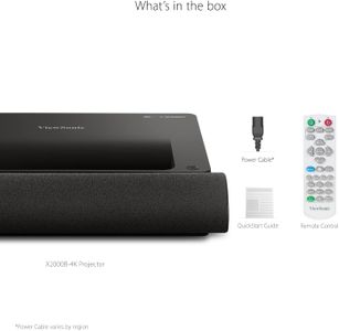 ViewSonic 4K Ultra Short Throw Projector – Black