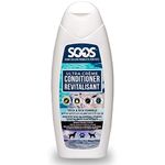 Soos Pets Dog Conditioner for Cats and Pets Natural Dead Sea Ultra Crème Smoothness Polish Deeply Absorbing with Vitamins Essential Oils Natural Ingredients - 1x Pet Conditioner (495ml)