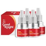Good Knight Power Activ+ Liquid Vaporiser Pack Of 4 (45ml Each) | 2x Faster Than Before | Mosquito Repellent Refill | India s Most Powerful Liquid Vaporizer
