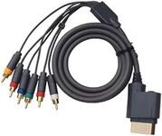 OSTENT Component Audio Video HDTV AV Cable Cord for Microsoft Xbox 360 Console