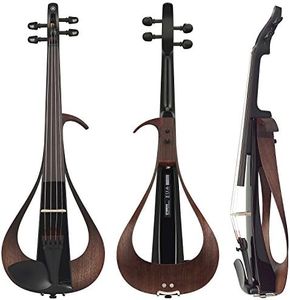 Yamaha YEV104BL Electric Violin, Black, 4 String