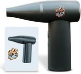 BlazeBoost Jet Air Blower - Jump Start Your Fireplace, Fire Pit,Charcoal Grill Or Campfire by Delivering A Ridiculous Amount of Oxygen to Your Fire 100,000 RPM Power with Rechargeable Battery