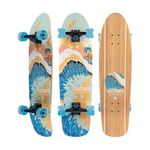 Sector 9 Unisex Bamboozler Bora Bora Complete Cruiser, Adult, Multi, 31.5