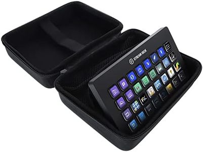 foto-kontor Case Compatible with Elgato Stream Deck XL Protective Carry Case - Safe Protection for Travel - Black, Black
