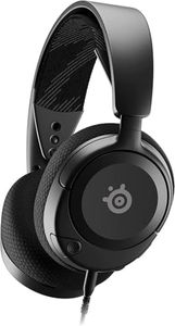 SteelSeries Arctis Nova 1 Wired 3.5mm AUX Gaming Headset for Xbox, PC, PlayStation, Nintendo Switch, Android & iOS - AI-Powered Noise-Cancelling ClearCast Gen 2 Microphone