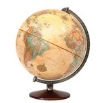 Replogle Odessa - Antique Ocean 2-Way Map, Illuminated World Globe, Raised Relief, Up-to-Date Cartography, Made in USA(12"/30cm Diameter) …