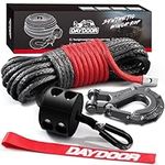 DAYDOOR Synthetic Winch Rope Kit, 1