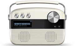 Saregama Carvaan Bengali - Portable Music Player with 5000 Preloaded Songs, FM/BT/AUX (Porcelain White)