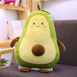 Chirkut Loveable Stuffed Cute Avocado Plush Soft Toy for Kids, Hugable Soft Stuffed Lightweight Avocado Toy| Avocado Stuffed Soft Toy for Baby Boys & Girls, Home, Nursery Beds, Kids Room (Size 30 Cm)