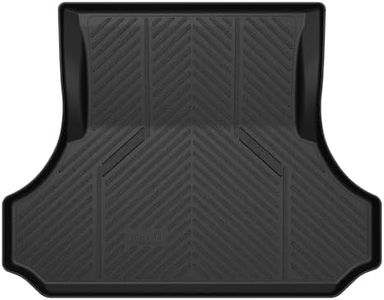 LASFIT Trunk Mat for Dodge Charger 2011-2023, for Chrysler 300 2011-2023, Fit Without Subwoofer, All Weather TPE Custom Fit Car Mats Cargo Liner Cargo Mat, Black