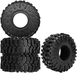 GLOBACT 1.9 Tires RC Tires RC Crawler Tires Rubber Tires 120 * 45mm for 1/10 TRX4 TRX6 Axial SCX10 I II III Redcat GEN7 8 RC4WD (4PCS)