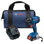 BOSCH GDR18V-1400B12 18V 1/4 in. Hex Impact Driver Kit with 2.0Ah Battery