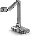 JOYUSING V508 VGA/HDMI/USB 8MP Three Mode Document Camera for Teacher, Auto Focus, LED Light for Real-time Projection, Video Recording, Distance Learning, Works with and Without a Compute