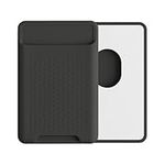 kwmobile Card Holder Compatible with Apple iPhone 16/15 / 14/13 / 12 Series - Magnetic Card Holder - Compatible with MagSafe - Dark Grey