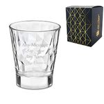 Personalised Engraved 80ml Diamond Shot Glass, Perfect for any Occasion