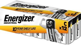 Energizer 636107 Industrial/Disposable C Battery (Pack of 12)