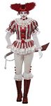 California Costumes 00735XL Sadistic Clown humorous Adult Sized Costumes, Red, XL