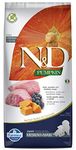 Farmina N&D Pumpkin Dry Dog Pet Food, Grain Free, Medium and Maxi Puppy Food, 12 kg, Lamb and Blueberry