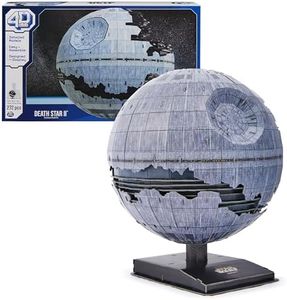 4D Build Star Wars Deluxe Death Star II Cardstock 3D Model Kit, Star Wars Gifts, Star Wars Toys, Star Wars Fans & Collectors, Adults & Teens 12+