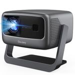 4K-Projector [1500 ANSI/Official-NetfIix/360°Stand] Outdoor Projector with WiFi 6 and Bluetooth, Auto Focus, Auto Keystone Smart Proyector Native 1080P 60Hz Support DoIby Audio 500'' Display HDR 10+