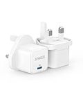 USB C Plug, Anker 2-Pack PowerPort III 20W Cube Fast Charger for iPhone 15/15 Pro/15 Pro Max/14 Pro/14 Pro Max, Galaxy, iPad (Cable Not Included)