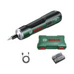 Bosch Home and Garden Cordless Screwdriver PushDrive (3.6 Volt, 32 bits, in storage box)