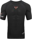 Mytra Fusion Bjj Rash Guard Men Base Layer Compression Rash Guard (Black, X-Large)