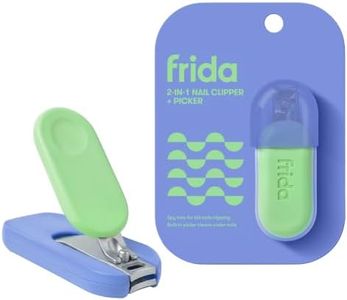 Frida for Kids Nail Clipper for Kids, Safety Nail Clipper + Picker, 1 Ct