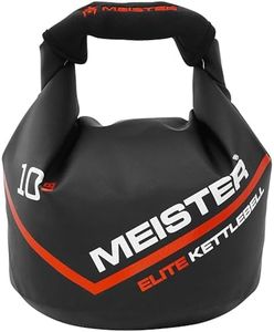 Meister Elite Portable Sand Kettlebell - Soft Sandbag Weight - 10lb / 4.5kg