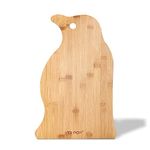 Charcuterie Board, Multifunction Serving Board, Funny Animal Shaped Personalized Bamboo Cutting Board 15"x10", Cute Cheese Board for Kids, Great for Wall Display and Kitchen Decor