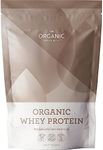 The Organic Protein Co. – Madagascan Vanilla Organic Whey Protein Powder | Additive Free, Undenatured, Bioactive, UPF Free, Emulsifier Free, Primarily Grass Fed, Vegetarian, Gluten Free – 400g