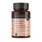 1000mg Resveratrol x 90 Tablets (3 Months’ Supply). 10 x Strength w/Black Pepper Extract