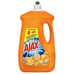 Ajax Ultra Triple Action Real Citrus Orange Extract Dishwashing Liquid Dish Soap, 90 Fl Oz