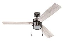 Portage Bay 51453 Madrona Ceiling Fan, 52, Gun Metal