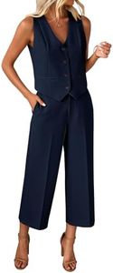luvamia 2 Piece Sets for Women Two Piece Dress for Women Dark Blue