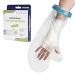 Bramble - Transparent Waterproof Silicone Arm Cast Protector for Bath & Shower