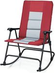DORTALA Foldable Rocking Chair, Ove