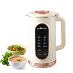 The Better Home Fumato Portable Soup Maker 1.5L | Multipurpose Heating Blender with 8 Presets, 304 Stainless Steel Inner Body, Stainless Steel Blades, PP Outer, Auto Shutoff & 1 Year Warranty