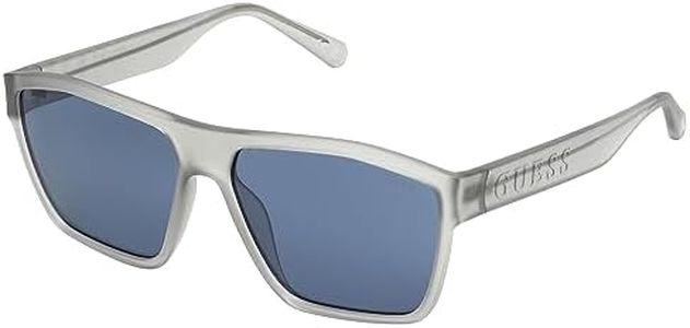 GUESS Gu00021 Occhiali, Grigio/Altro, 60 Uomo