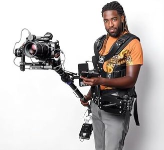 DF DIGITALFOTO Thanos Pro II Support Vest Steadicam System for Crane 3S RS 2/RSC 2 RS 3 PRO Gimbal with Rotating Monopod Compatiable with All Gimbals with 1/4 or 3/8 Inch Screw Hole