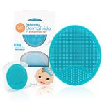 FridaBaby Baby Bath Silicone Brush DermaFrida The Skin Soother Baby Essential for Dry Skin, Cradle Cap and Eczema (2 Pack)