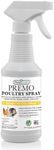 Poultry Spray by Premo Guard – 16 oz – Treat Mites, Fleas, Flies, and Lice – Effective Plant Based – Chicken, Turkey, Waterfowl, and Birds – Best Natural Protection for Control & Prevention